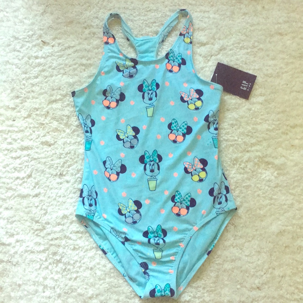 NWT Gapkids Minnie Mouse bathing suit